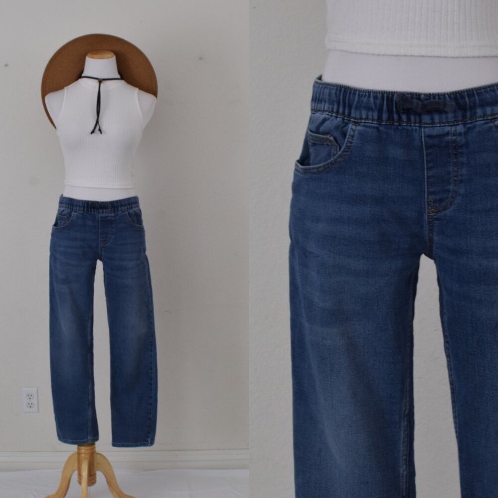 Thereabouts‎ Denim Drawstring Stretch Pants Youth size L(14H/16H) Husky